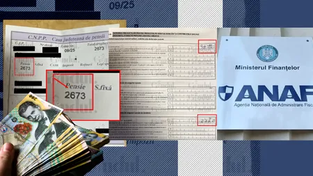 ANAF a pus ochii și pe banii bătrânilor. O pensionară de 72 de ani a primit o impunere de plată de 7.000 de lei. Care este motivul. Femeia încasează o pensie de 2.680 de lei