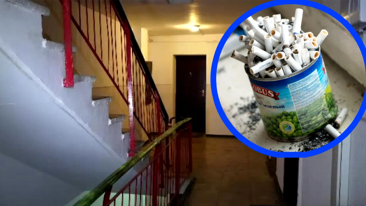 Cum s-a răzbunat un bărbat din Cluj-Napoca pe vecinii lui, pentru că fumează în scara blocului