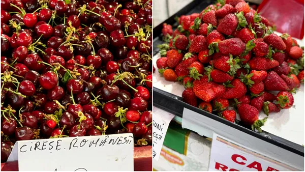 Cât au ajuns să coste cireșele și căpșunele în piețele din București. De la 150 de lei kilogramul, au ajuns un chilipir