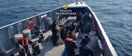 Paza de Coastă a României a tras mai multe focuri de avertizare în zona Mării Negre. O ambarcațiune turcească pescuia ilegal în apele românești