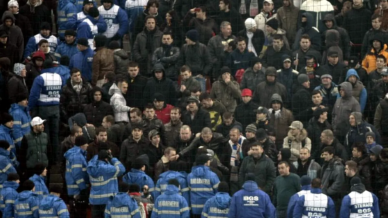 DINAMO - RAPID. Meci cu grad ridicat de risc. Câți jandarmi asigură ordinea la derby