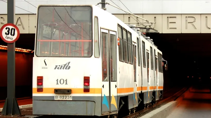 ACCIDENT LUJERULUI. Circulația tramvaielor de pe linia 41 a fost reluată pe ambele sensuri, după aproape șapte ore