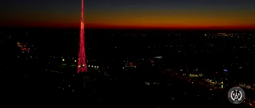 Acestea sunt cele 68 de clădiri din toată țara care vor fi iluminate  în roșu sâmbătă seară, de Ziua Europeană a Numărului de Urgență 112