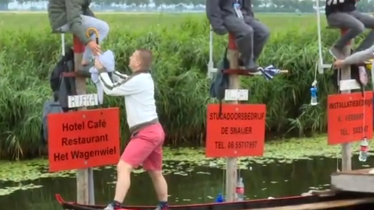 Una dintre cele mai ciudate competiții sportive din lume: Statul pe ceva total neașteptat - VIDEO