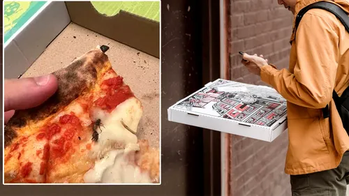 Când a desfăcut cutia, să leșine! Ce a primit, de fapt, un clujean care a comandat online o pizza de 36 de lei