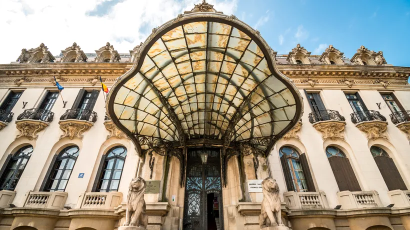 FOTO | Ministrul Culturii anunță o nouă licitație pentru restaurarea Palatului Cantacuzino din București, care găzduiește Muzeul Enescu