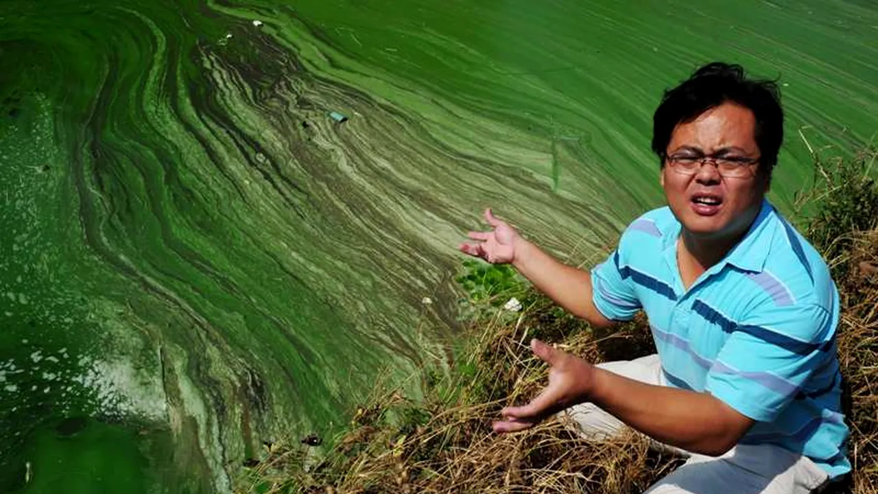 FOTO. Cum arată apele din 