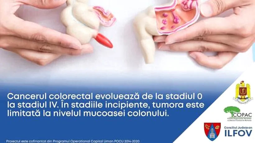Locuitorii județului Ilfov se pot înscrie în continuare în programul împotriva leziunilor precanceroase colorectale (P)