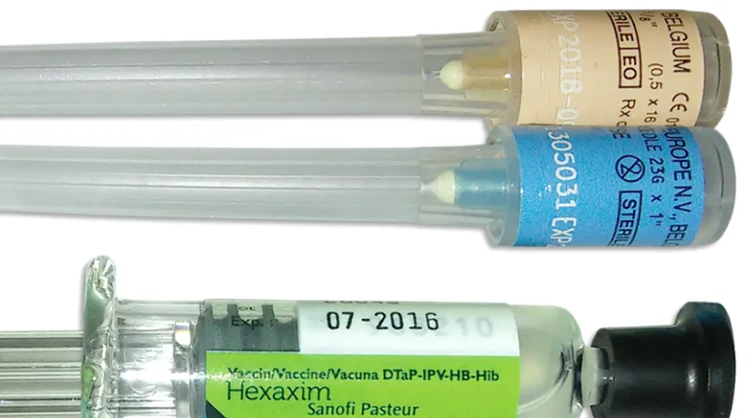 Anunțul Agenției Naționale a Medicamentului, despre vaccinul Hexaxim