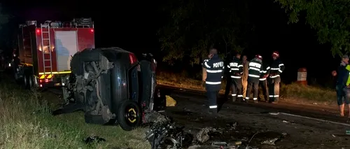GALERIE FOTO - Accidentul rutier din județul Tulcea. Șapte persoane au murit și opt au fost rănite