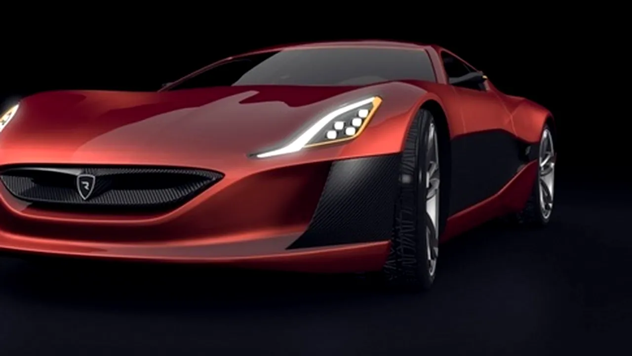 Rimac Concept One - supercarul electric din Croația se prezintă. FOTO și VIDEO