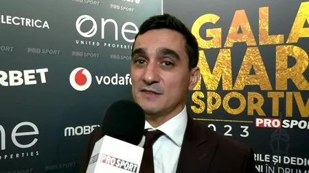 Marian Drăgulescu, anunț important la Gala Mari Sportivi ProSport 2023. În ce calitate va fi prezent la Jocurile Olimpice de la Paris. VIDEO