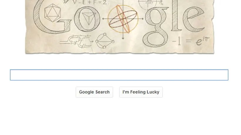 LEONHARD EULER, matematicianul care a „inventat funcția matematică, omagiat astăzi de Google printr-un Doodle. Contribuțiile lui LEONHARD EULER. VIDEO