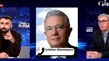 Cristian Diaconescu: Nicușor Dan ar fi trebuit să fie la Davos. 
