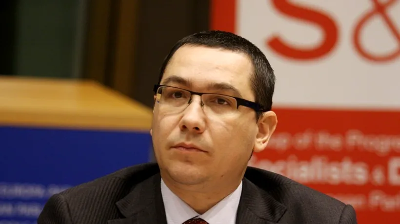 Ponta: Liderii SPD au spus că n-ar fi venit la București; Fosta Securitate are oameni în presa germană