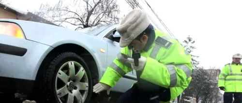 Poliția Rutieră anunță amenzi pentru șoferii bucureșteni care nu au anvelope de iarnă