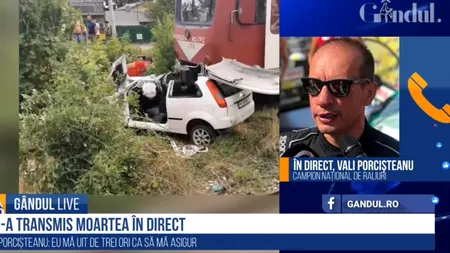 GÂNDUL LIVE. Vali Porcișteanu, după accidentul din Prahova: Dacă vizibilitatea nu ne permite, poate ne dăm jos și din mașină și ne uităm așa, după colț. / E vorba de viața noastră