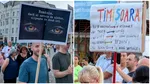 Un nou mini-miting pentru Fritz la Timișoara. Șeful USR le mulțumește participanților și denunță „mafia sistemului”
