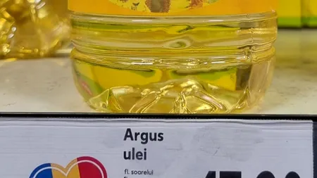 Ireal câți lei a ajuns să coste 1 litru de ulei de floarea soarelui în Kaufland. 