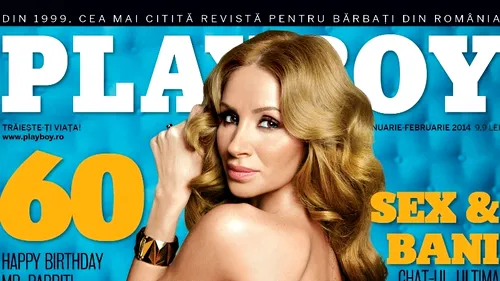 Andreea Necula revine pe coperta Playboy, în prima ediție din 2014 