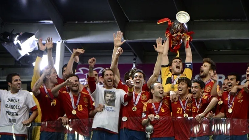 SPANIA - ITALIA 4-0. Ibericii sunt din nou campionii Europei