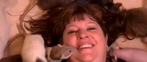 VIDEO. Și-a părăsit soțul pentru șobolani. Nu pot trăi fără ei