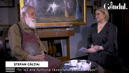 INTERVIURILE GÂNDUL. Pictorul Ștefan Câlția, invitatul Cristinei Stănciulescu: „Sunt la Mega să cumpăr ceva și un borcan are o anumită umbră, imediat te gândești la lucrul tău. Profesiunea ta te urmărește tot timpul” (EXCLUSIVITATE)
