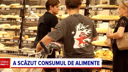 Românii cumpără mai puține alimente și băuturi, obligați de prețurile în creștere