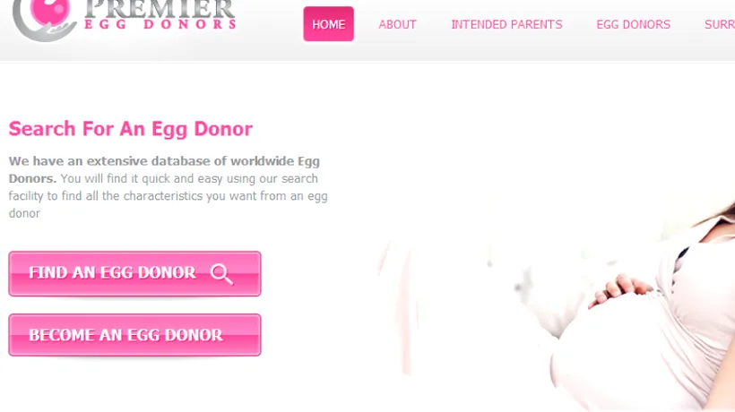 Un portal de tip matrimoniale pentru părinții aflați în căutarea unei donatoare de ovule, în atenția autorităților britanice