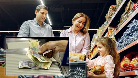 Câți bani cheltuie un român pe alimente, în fiecare lună. Ce loc ocupă România într-un cunoscut clasament