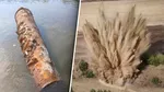 Slovacia a distrus o mină britanică din Al Doilea Război Mondial de 700 kg, descoperită în Dunărea