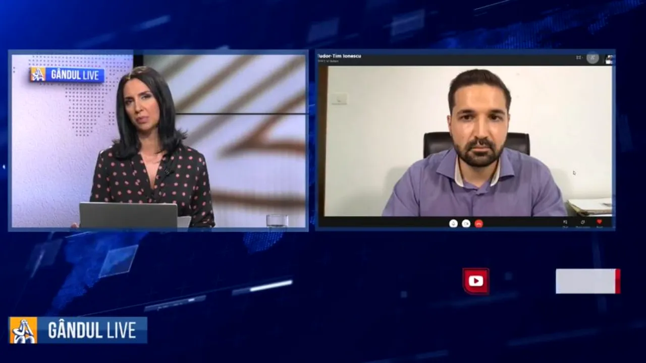 GÂNDUL LIVE. Tudor Ionescu, secretar adjunct ALDE: „Rolul politicianului este acela de a iniția politici publice pentru cetățeni” / Ce spune despre cele 80 miliarde de euro de la UE