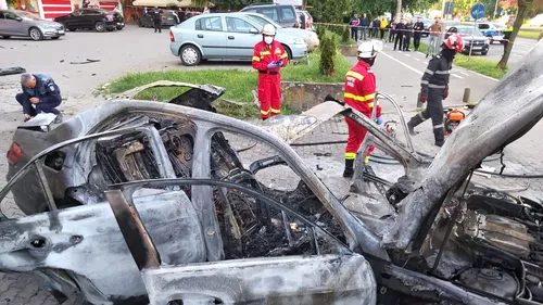 UPDATE. Specialiști de la Explozivi și Substanțe Periculoase, trimiși la fața locului / Fostul socru al deputatului PNL Sergiu Bîlcea ar fi murit în timpul unei explozii dintr-o mașină - SURSE / FOTO