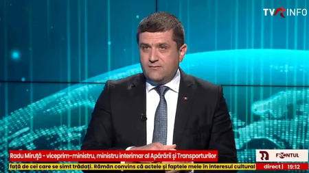 Miruță se apară în scandalul identității pilotului care a doborât o dronă deasupra Estoniei și spune că avea voie să-i dezvăluie numele