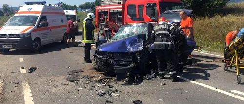 Accident în Covasna: Șase persoane rănite, dintre care una grav, după ce două mașini s-au ciocnit