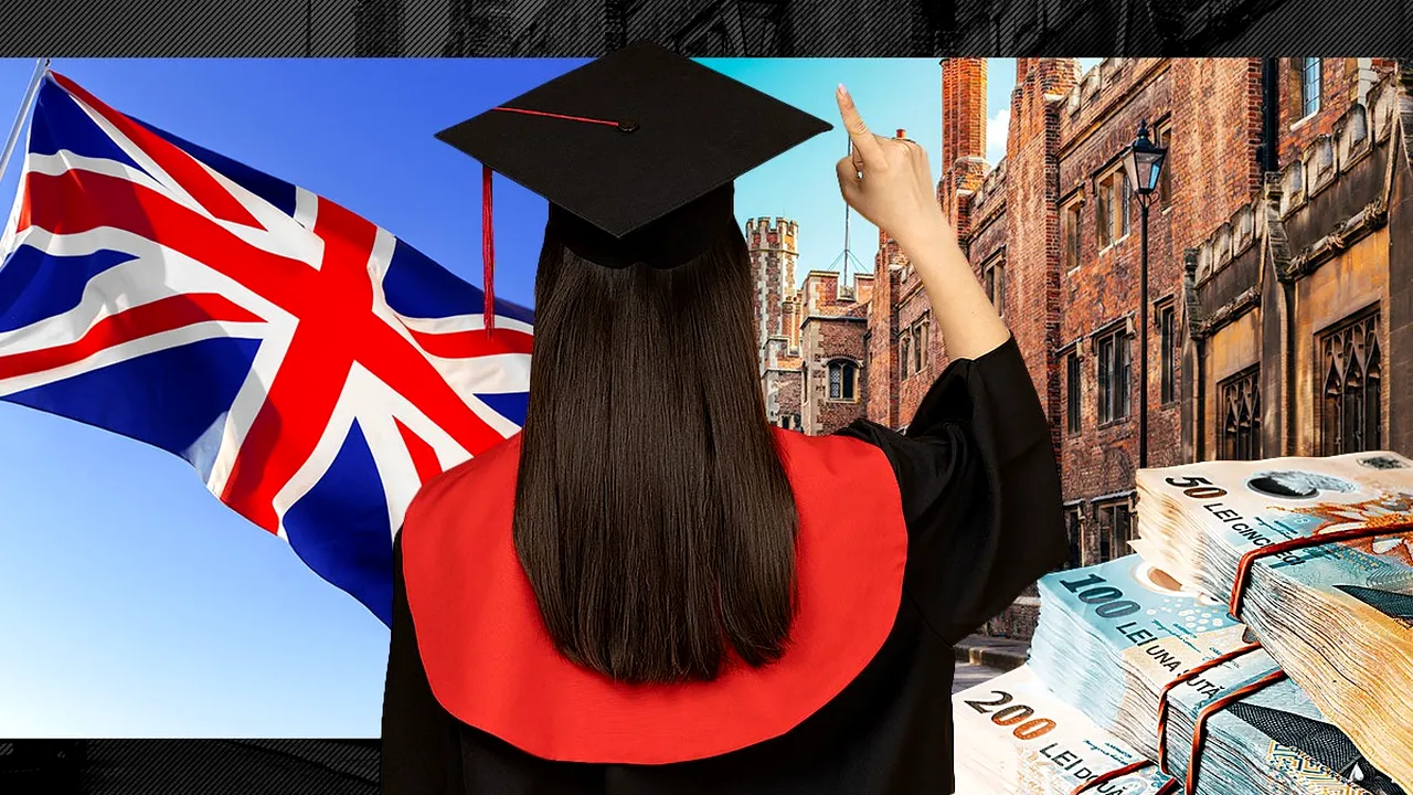 Sute de români semianalfabeți primesc zeci de mii de lire ca să meargă la facultate, în Anglia. Totul este posibil cu ajutorul unor dascăli corupți