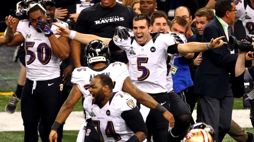 Baltimore Ravens a câștigat a 47-a ediție a Super Bowl