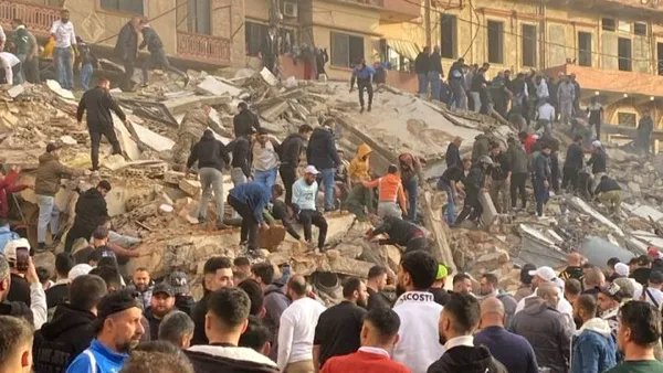 Tragedie în Liban. Cel puțin 14 morți, după ce două clădiri rezidențiale s-au prăbușit în Tripoli