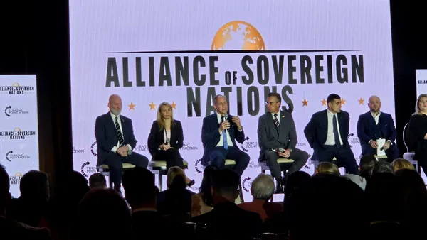 George Simion vrea să se inspire din succesul republicanilor. Suveraniștii europeni merg la Washington pentru lansarea „Alianței Națiunilor Suverane”