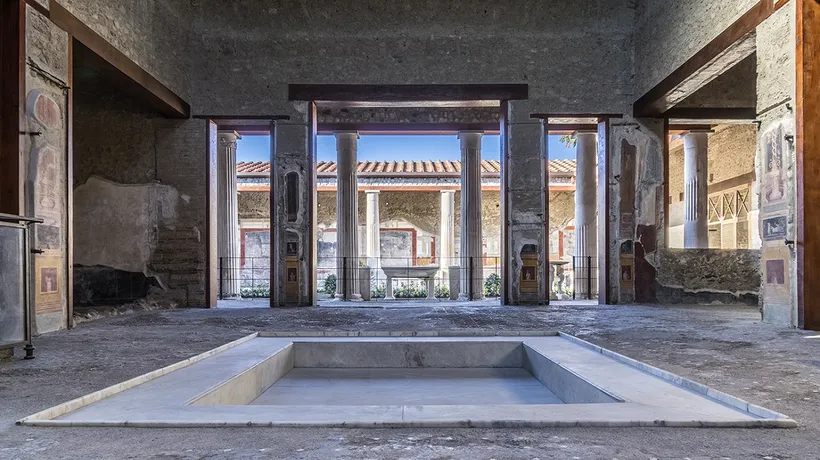 Casa dei Vettii, una dintre cele mai cunoscute bijuterii arhitecturale din Pompei, redeschisă publicului după 20 de ani