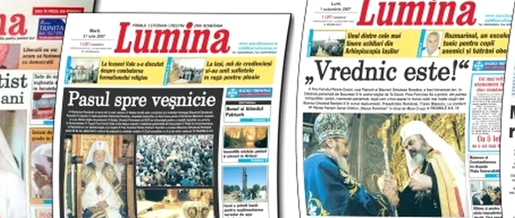 Ziarul Bisericii, vânzări impresionante: este peste toate cotidienele quality generaliste din România