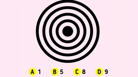 Test de inteligență pentru genii | Câte cercuri sunt, în total, în această poză?