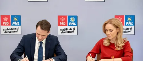 Gabriela Firea și Sebastian Burduja au semnat protocolul PSD – PNL pentru alianța electorală la <i class='ep-highlight'>alegerile</i> <i class='ep-highlight'>locale</i>: „Să formăm cele mai bune echipe”