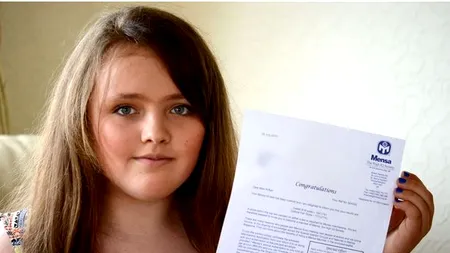 Geniu la 12 ani. O elevă din Marea Britanie are un IQ mai mare decât Albert Einstein și Stephen Hawking