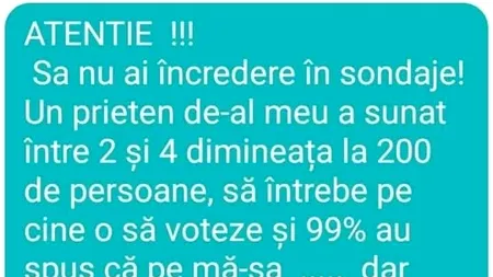 BANCUL ZILEI | De ce să nu ai încredere în sondajele electorale