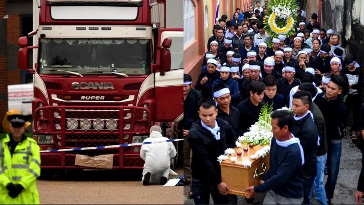 Ancheta în cazul „camionului morții” din Marea Britanie: Un român căutat de peste un an a fost prins în Italia. Ce implicații a avut în cazul celor 39 de vietnamezi găsiți asfixiați