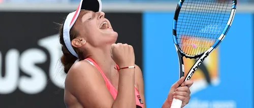 Begu a obținut la Australian Open a doua victorie din carieră în fața unei jucătoare din Top 10 WTA