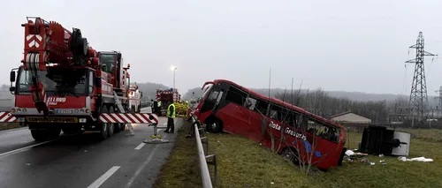 4 morți și 27 de răniți, într-un grav accident rutier în Franța