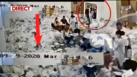 Apar noi imagini care ar înfățișa-o pe Clotilde Armand în sala de sortare a voturilor. Primarul neagă acuzațiile