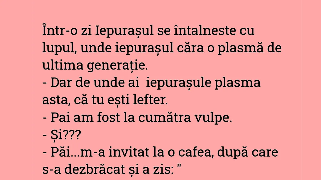 Bancul de luni | 